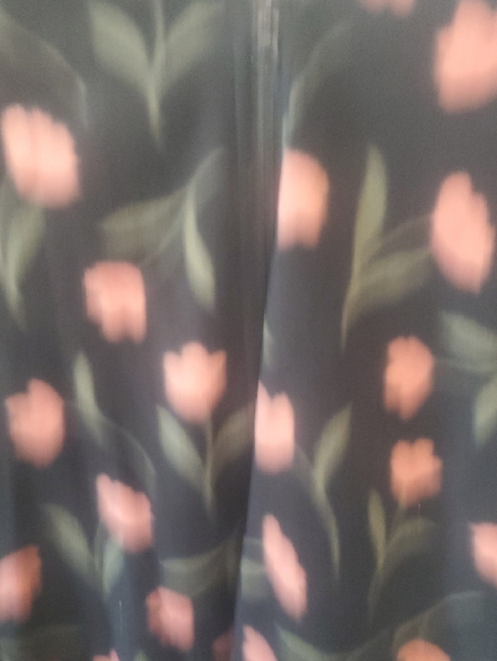 O'Neill Black Floral Zip Hoodie with Pink Flowers Worn Once - Picture 3 of 6